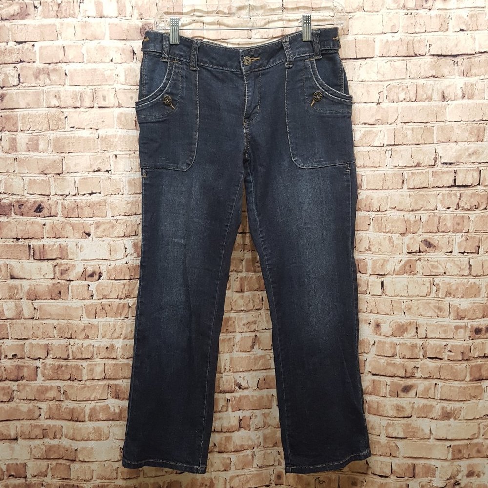 Simply Vera Vera Wang Jeans Straight Leg Size 2